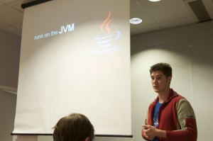 Scala runs on the JVM